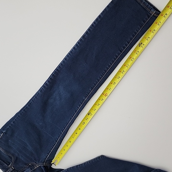 American Eagle Women's Denim Super Stretch Dark Blue Jeans Jegging Size 6 Reg - Picture 11 of 11